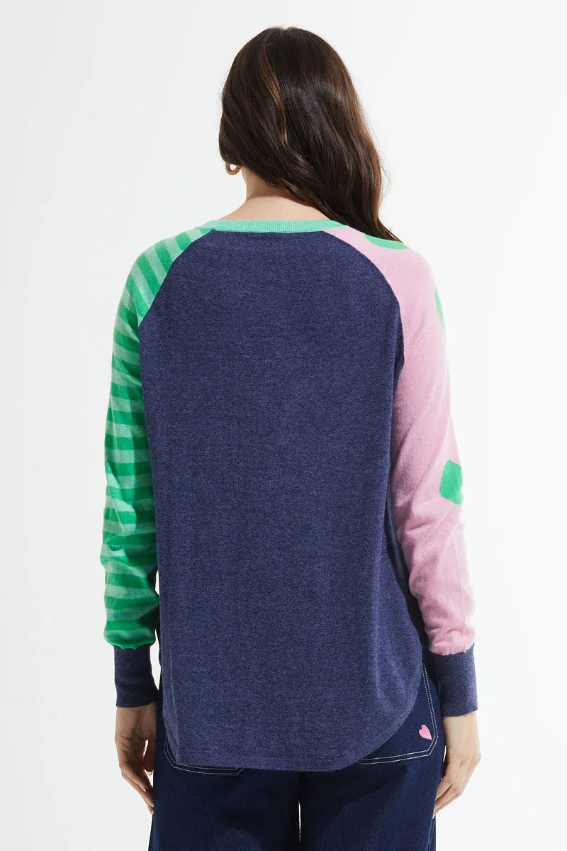 Zaket & Plover Spots & Stripes Sweater